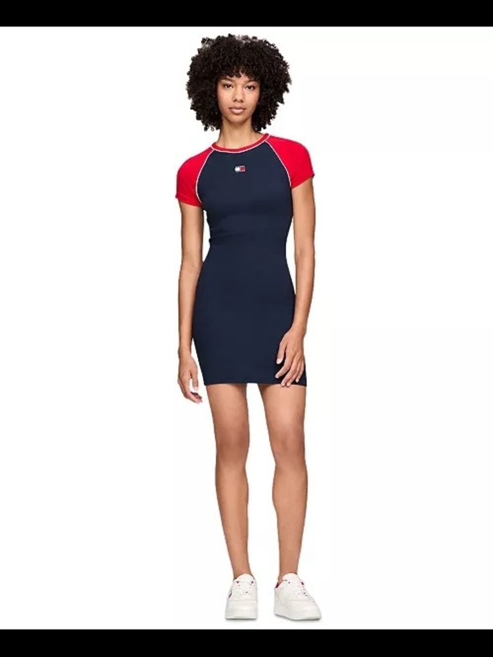 Tommy Jeans Women's Colorblocked Badge Bodycon Dress